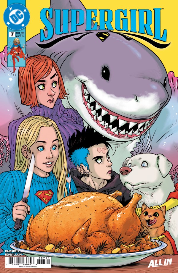 Thanksgiving Guests in Supergirl (Vol. 8)&nbsp;#7